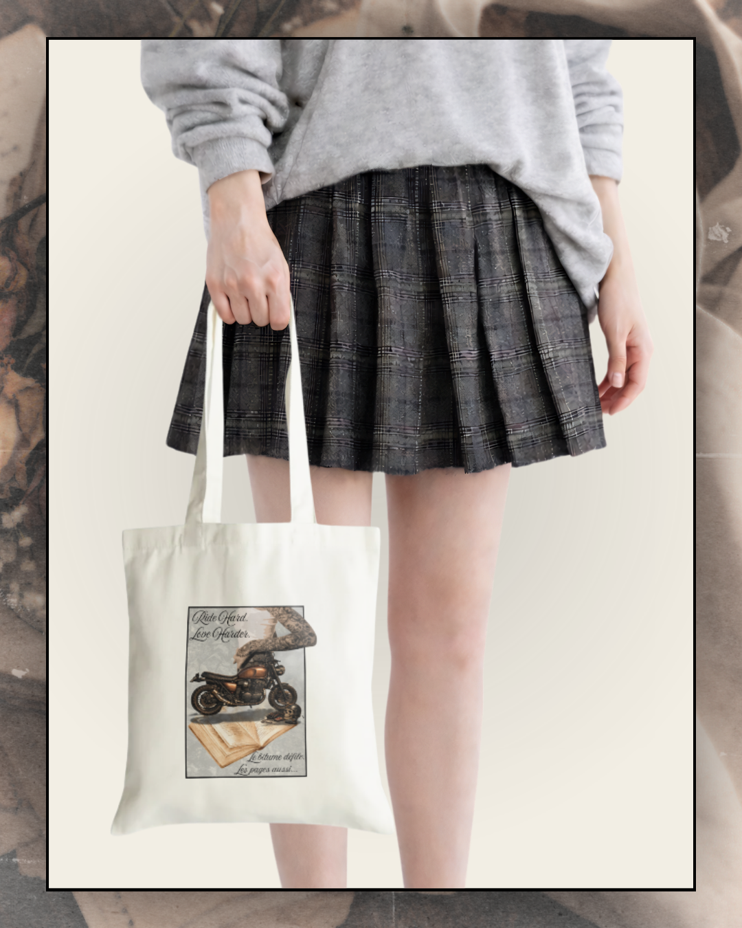 Tote bag🖤Ride Hard
