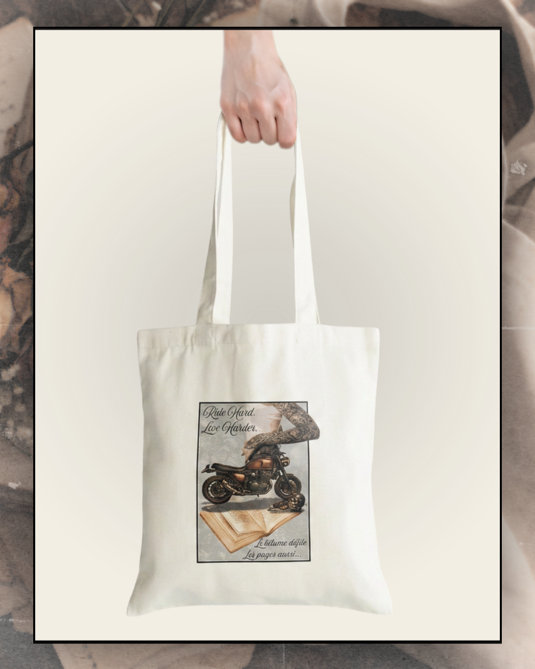 Tote bag🖤Ride Hard